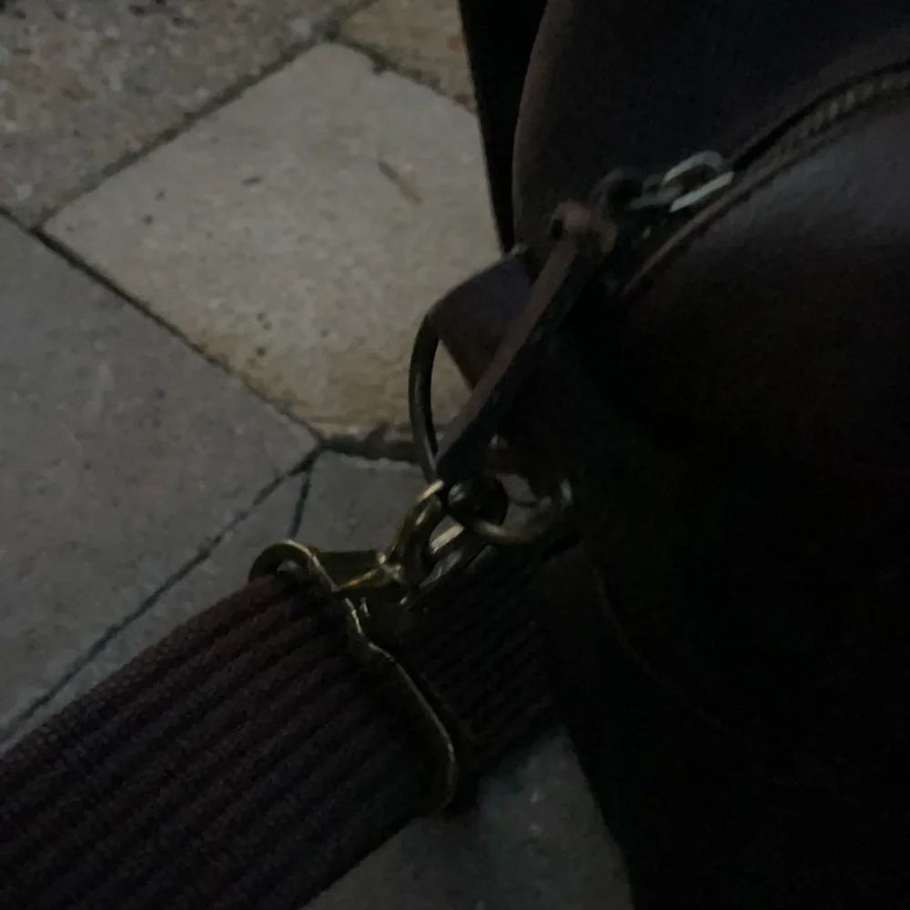 Gap leather brown pebble briefcase/ satchel